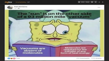 Fact Check: Sun DOES Heat Earth Through The Vacuum Of Space