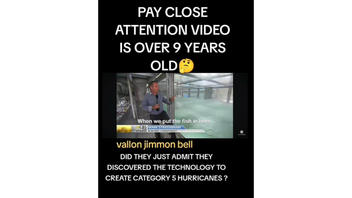 Fact Check: Scientists Did NOT 'Admit' They Can Create Hurricanes In Real Life -- Hurricane Simulations Were Done In A Laboratory